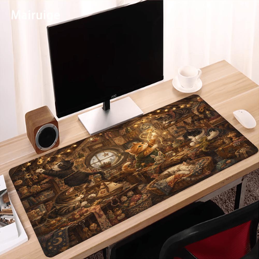Tapete de rato antiderrapante  - Desk Setup Bedroom avaliação e preço