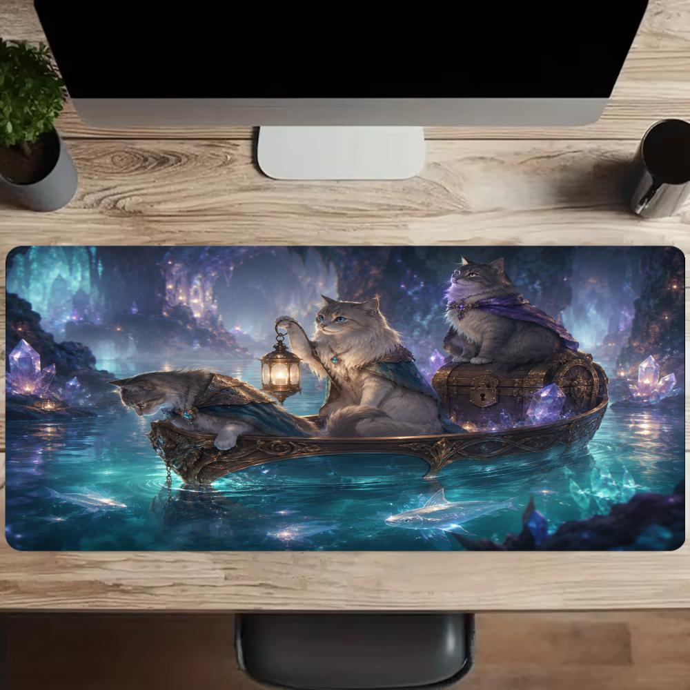 Tapete de rato antiderrapante  - Desk Setup Bedroom avaliação e preço