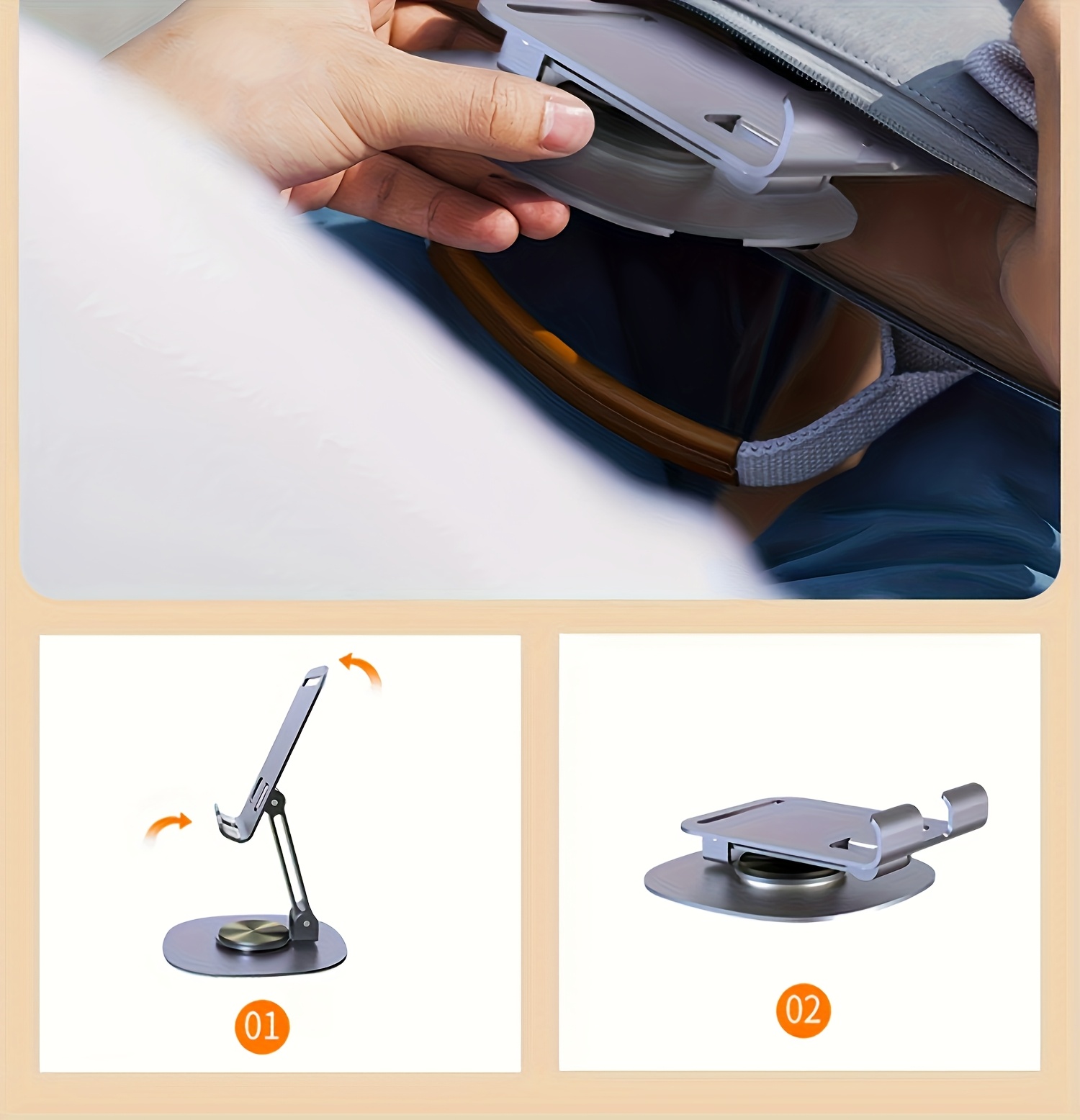 Suporte de Telefone Metálico D - Desk Setup Gear avaliação e preço