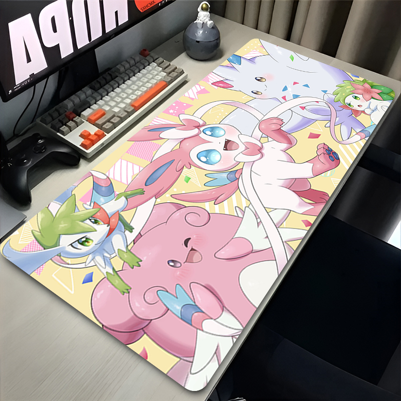 Mousepad Grande Rosa Fofo XXL  - Desk Setup Pink avaliação e preço