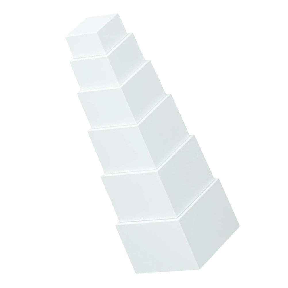6 Peças Suportes de Exibição e - Desk Setup White avaliação e preço