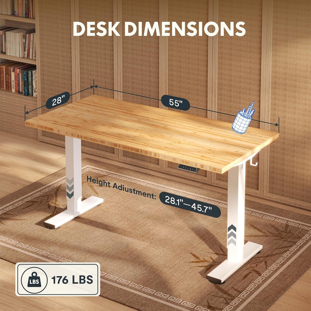 FLEXISPOT Mesa de Escritório e - Desk Setup Office avaliação e preço
