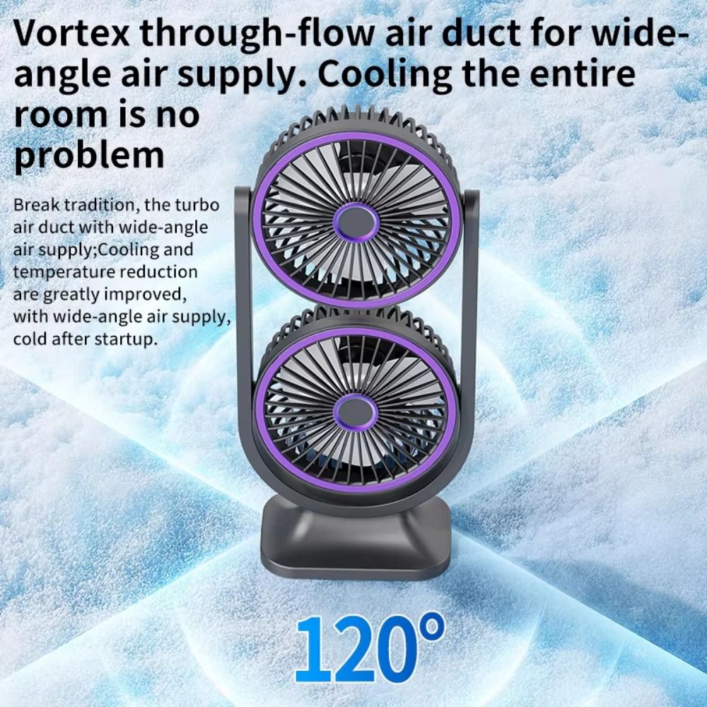 Ventilador de Mesa com 5 Veloc - Desk Setup Gear avaliação e preço