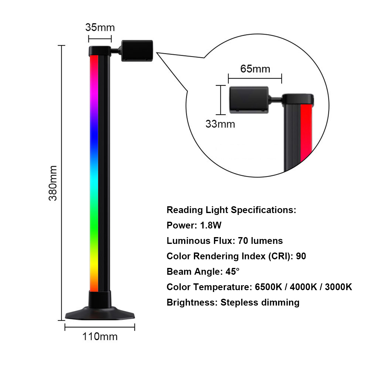 Barra de Luz Inteligente LED R - Desk Setup Bedroom avaliação e preço