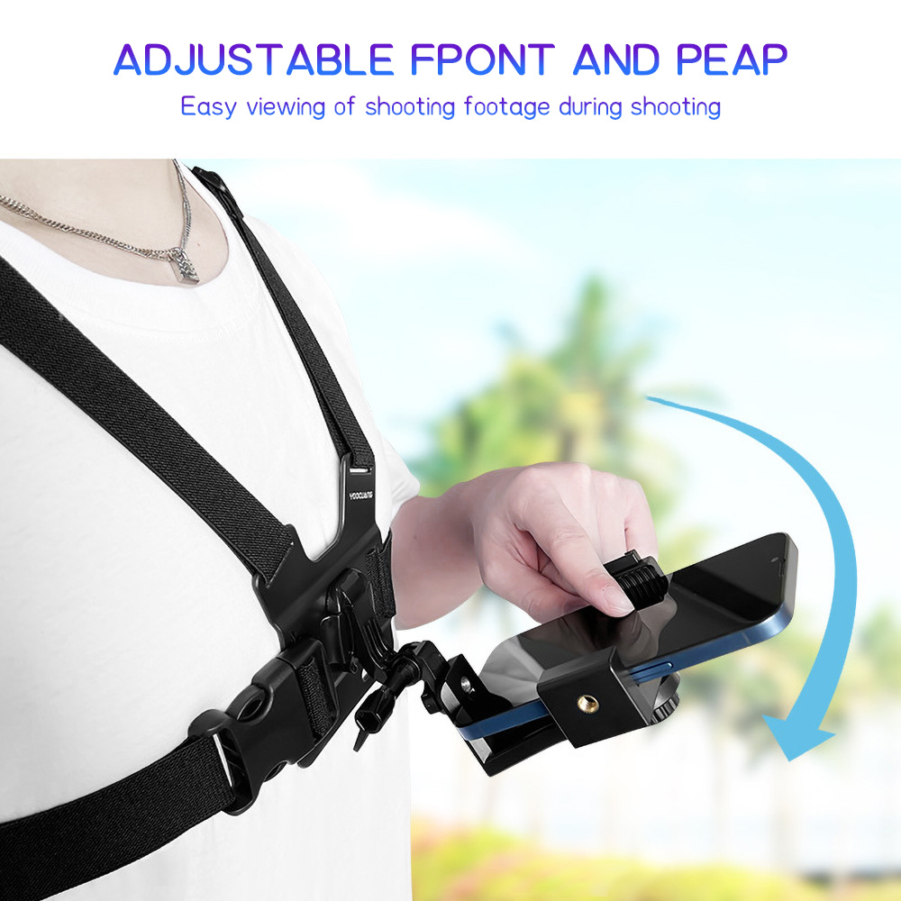 Suporte de Peito para Celular  - Dual Phone Holder avaliação e preço