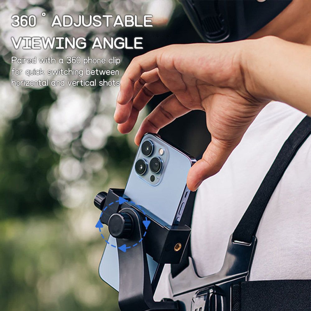 Suporte de Peito para Celular  - Dual Phone Holder avaliação e preço