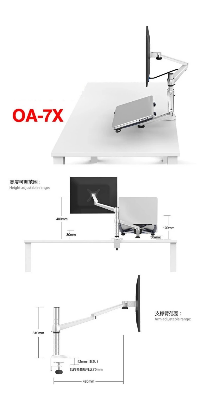 Suporte de Mesa Multimídia OA- - Desk Setup Pink avaliação e preço