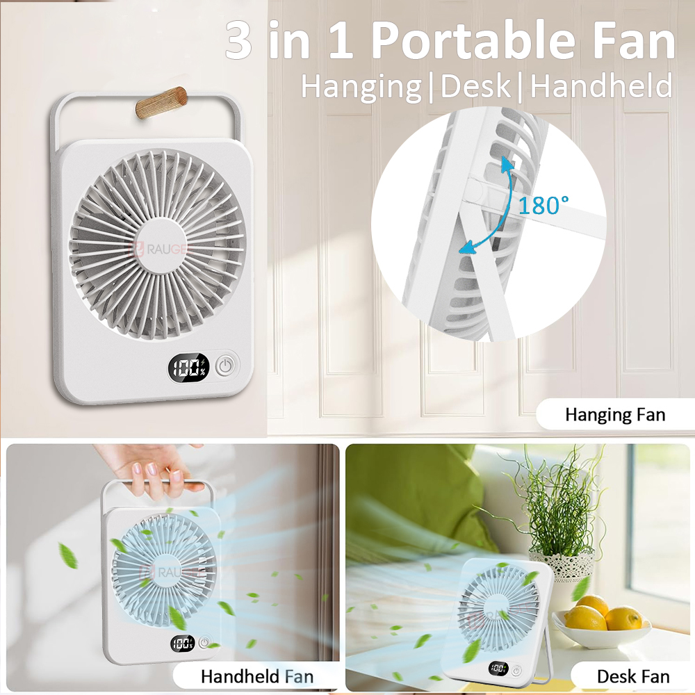 Mini ventilador usb portátil,  - Desk Setup Gear avaliação e preço