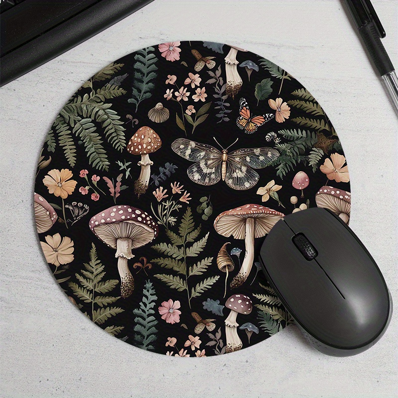 Mouse Pad Redondo de Borracha  - Desk Setup Office avaliação e preço