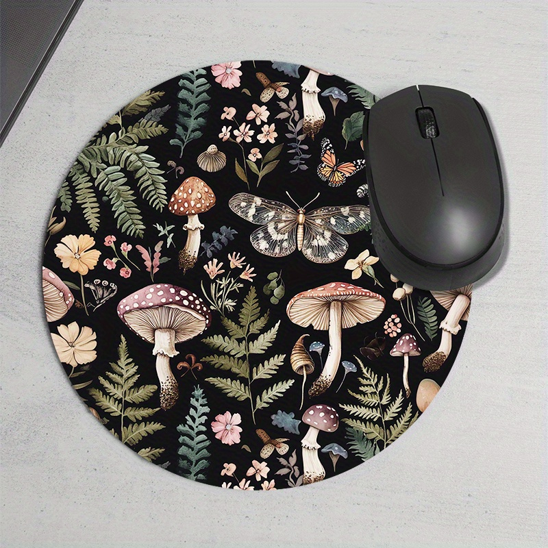 Mouse Pad Redondo de Borracha  - Desk Setup Office avaliação e preço